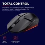 T25036 - TRUST GXT 109 FELOX GAMING MOUSE BK - Image 6