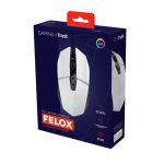 T25066 - TRUST GXT 109 FELOX GAMING MOUSE WH - Image 2