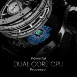182357 - HF GO PRO2 SMART WATCH 1.32" SILVER - Image 4