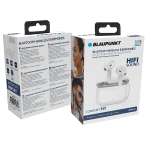 Blaupunkt True Wireless Earbuds, Magnetic, Hands free, with charging case – White - Image 4