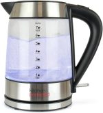 Lloytron 1.7Ltr Illuminated Cordless Glass Kettle