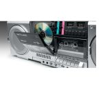 Muse Ghetto Blaster with FM Radio/CD & Tape Recorder,USB Port For MP3 - Image 4