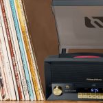 Muse Turntable Micro System, USB Port, 20W – Black - Image 4