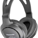 Panasonic RP-HT225E-K Monitor Headphones with XBS Black (PPRP-HT225)