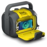 Muse Jobsite Radio With Bluetooth & 30 FM Presets,40W Output Power, Yellow. - Image 3