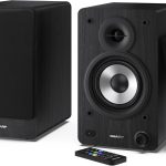 SHARP Bookshelf speakers – Black (SCP-SS30B)