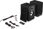SHARP Bookshelf speakers – Black (SCP-SS30B) - Image 2