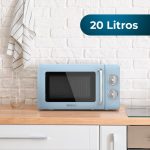 017015 - CECOTEC MICROWAVE 20L RETRO BLUE - Image 2