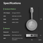 034908 - GOOGLE TV 4K CHROMECAST DONGLE 32GB - Image 5