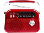 042572 - TREVI RETRO BT PORTABLE RADIO RED - Image 3
