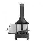 HALOO ALPINE CHIMINEA OUTDOOR WOOD BURNING FIRE PIT FC1003ER