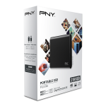 PNY Pro Elite USB 3.1 Gen 2 Type-C Portable SSD 250GB