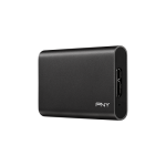 PNY Elite USB 3.1 Gen 1 Portable SSD, read up to 430 MB/s and write up to 400MB/s, 240GB