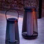 HALOO SUNNA SOLAR FLAME LANTERN 26" SFL001-26GY - Image 3