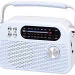 042596 - TREVI RETRO BT PORTABLE RADIO BLUE