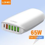 600290 - LD 65W DESKTOP 6 PORT CHARGER